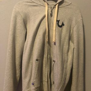 True Religion Cream Buddha Sweater